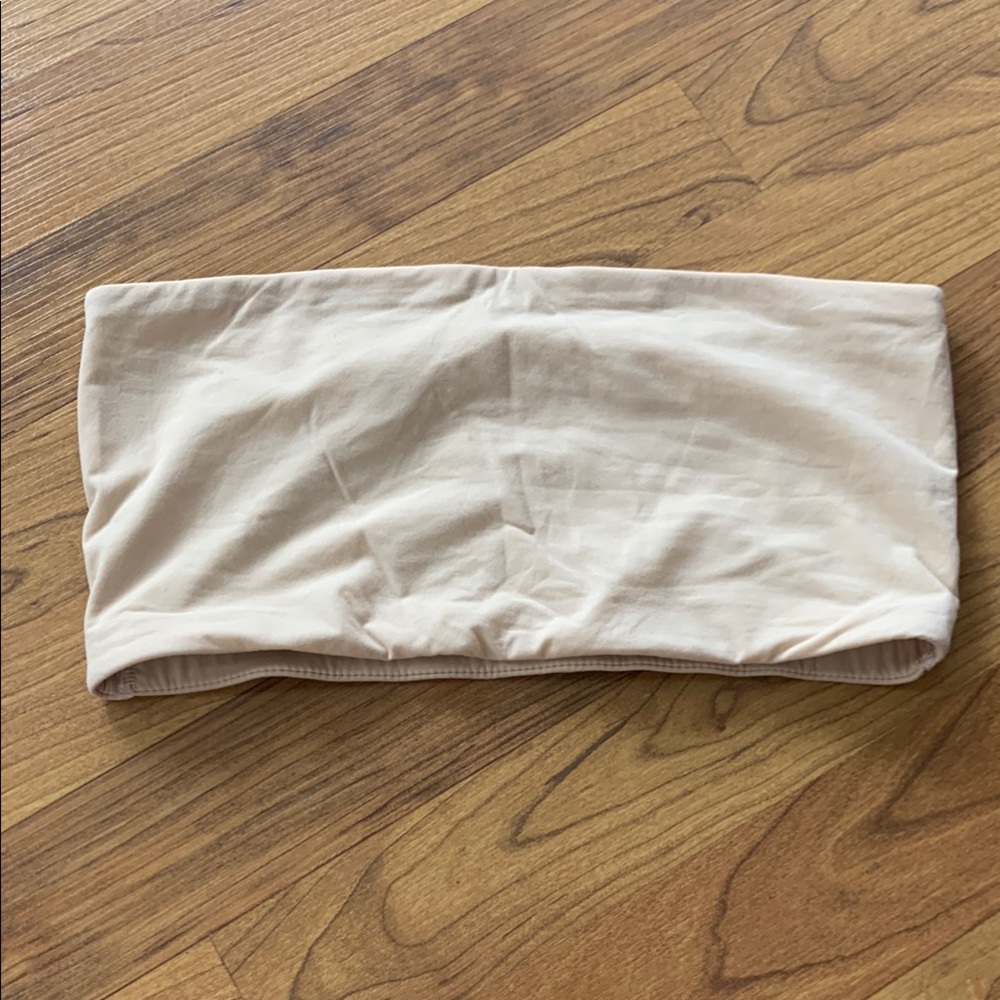 SKIMS Cream Bandeau Intimates Sleepwear